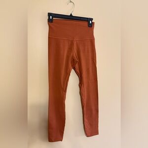 lululemon athletica Rust Leggings